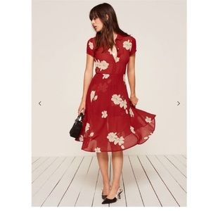 LAST DAY! Reformation Leigh Dress in Valencia 🍒